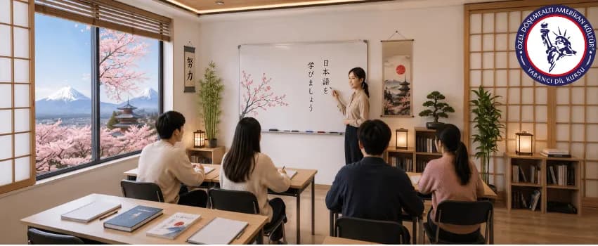 Japonca Dil Eğitimi — Amerikan Kültür Döşemealtı