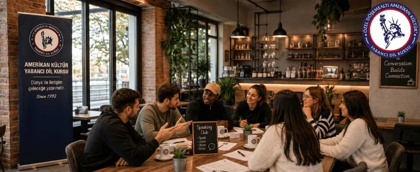 Ömür Boyu Konuşma Kulübü (Speaking Club) — Amerikan Kültür Döşemealtı